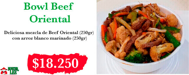 foto Bowl Beef Oriental